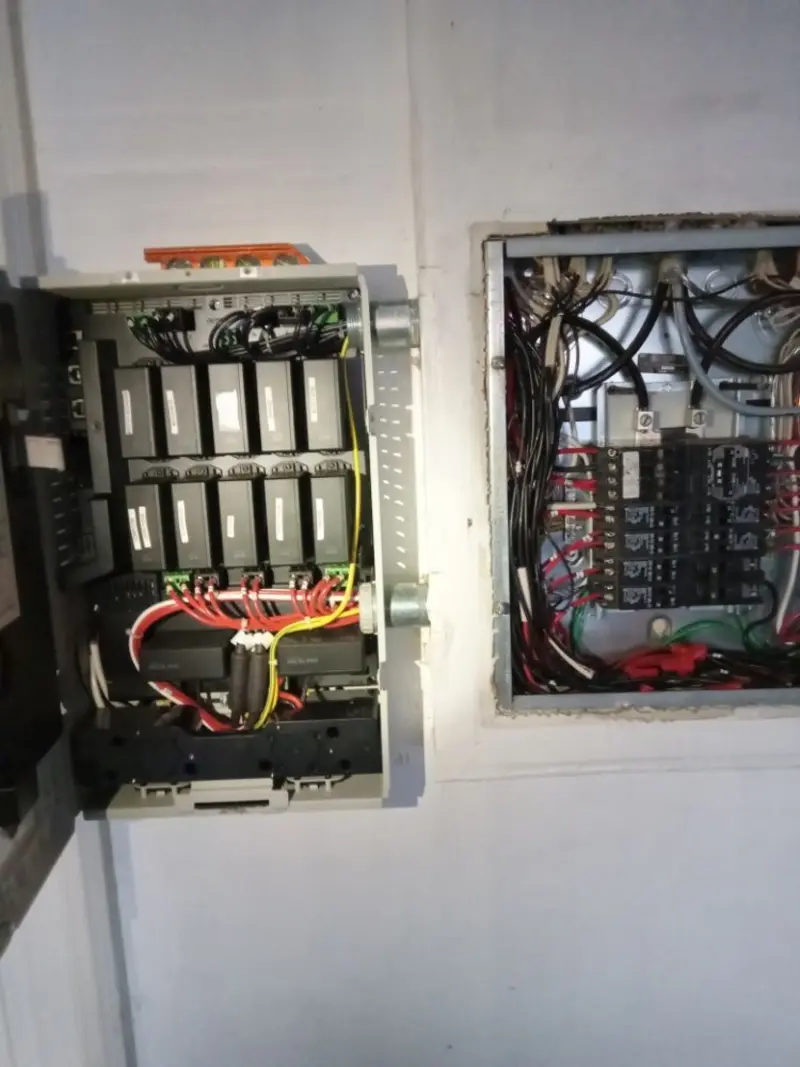 Electrical panel upgrade completed for Carbon Monoxide Detector Installation in Willits